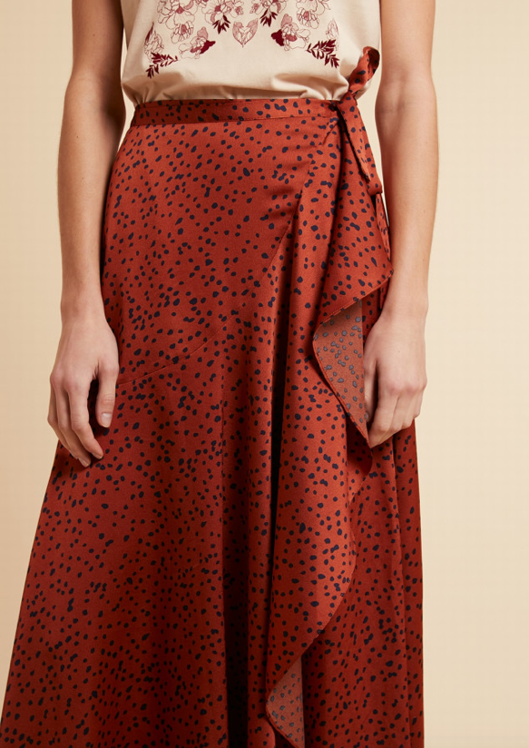 Edmea Skirt - Terracotta