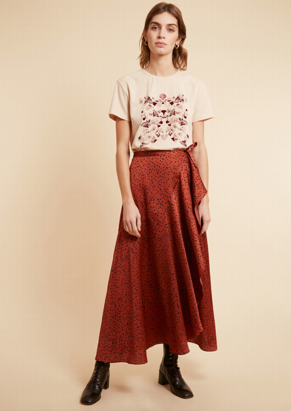 Edmea Skirt - Terracotta