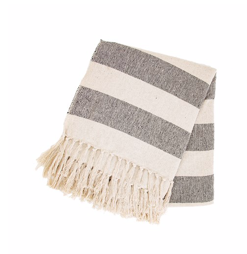 Scan Boho Stripe Blanket Throw