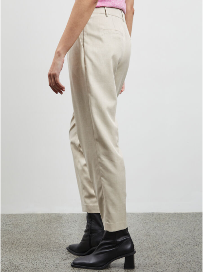 Vilna Pants - Pale Khaki Melange