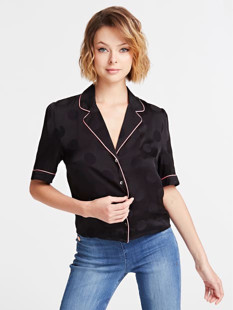 Guess Matilde Shirt - Jet Black